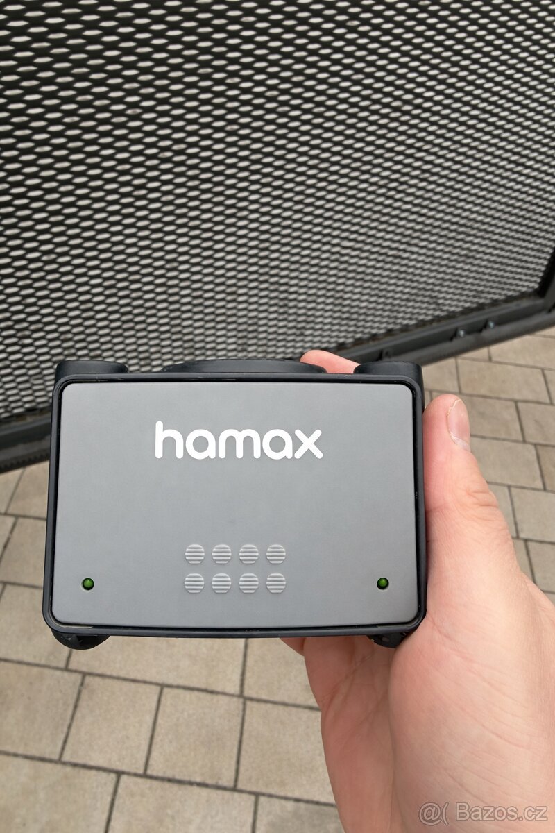 HAMAX Cyklosedačka s adaptérem Grey/Red - 3