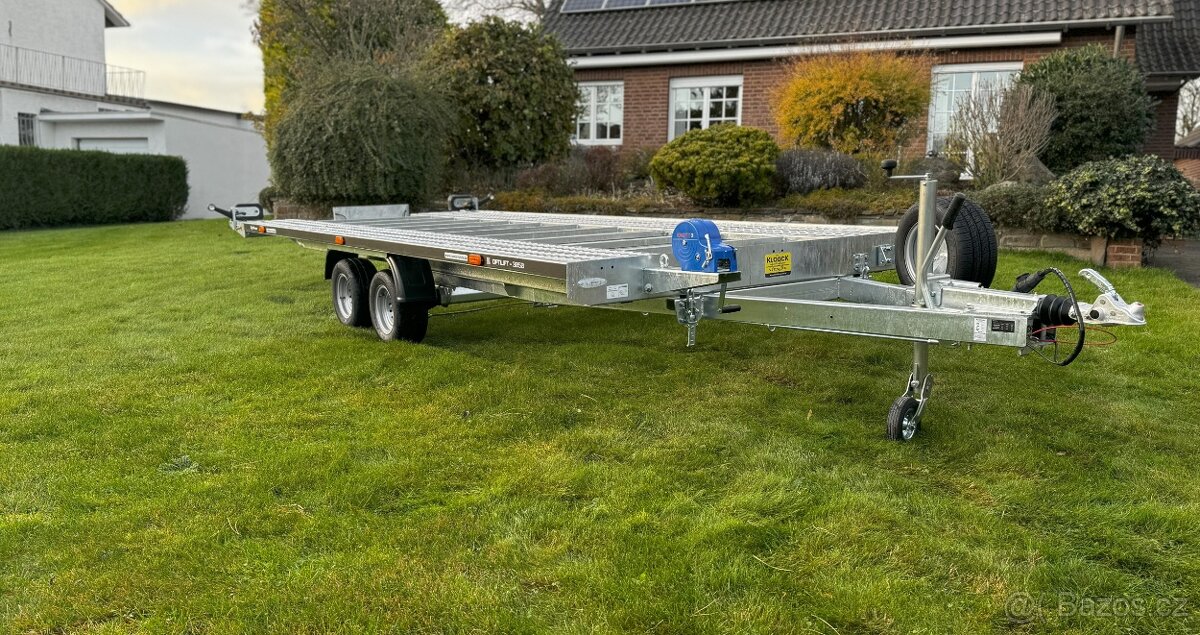 AKCE - Sklopný autopřepravník 5000 x 2100mm - 3000kg