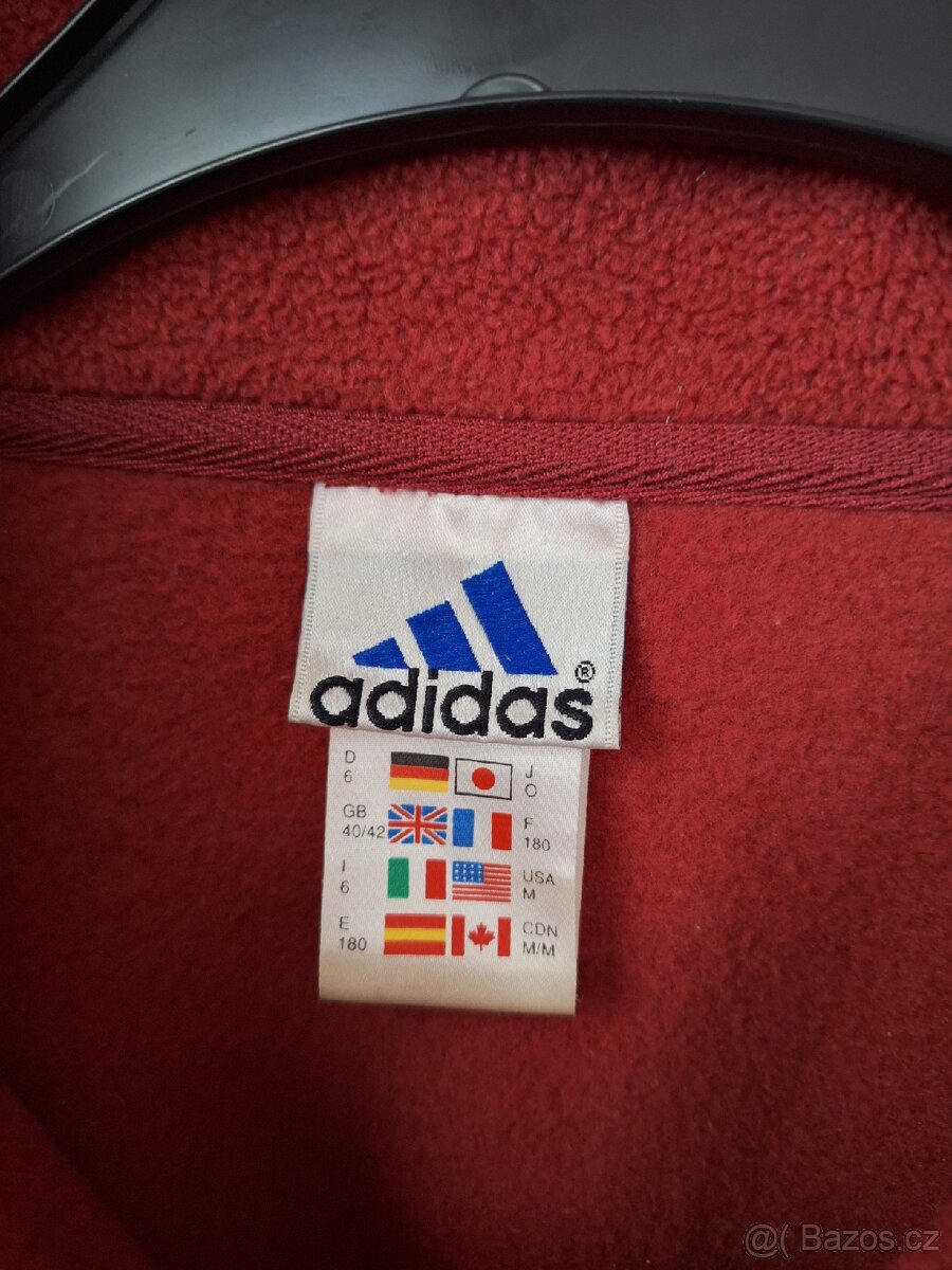 Mikina pánská flísová mikina Adidas vel. XL / XXL - 3