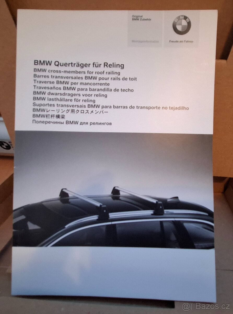 Originální příčné nosiče na BMW řady 5. model F 11 a G 31 - 3