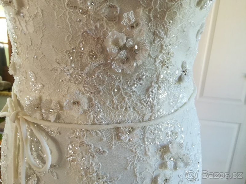 Svatební šaty exkluzívní zn. Enzoani - 3