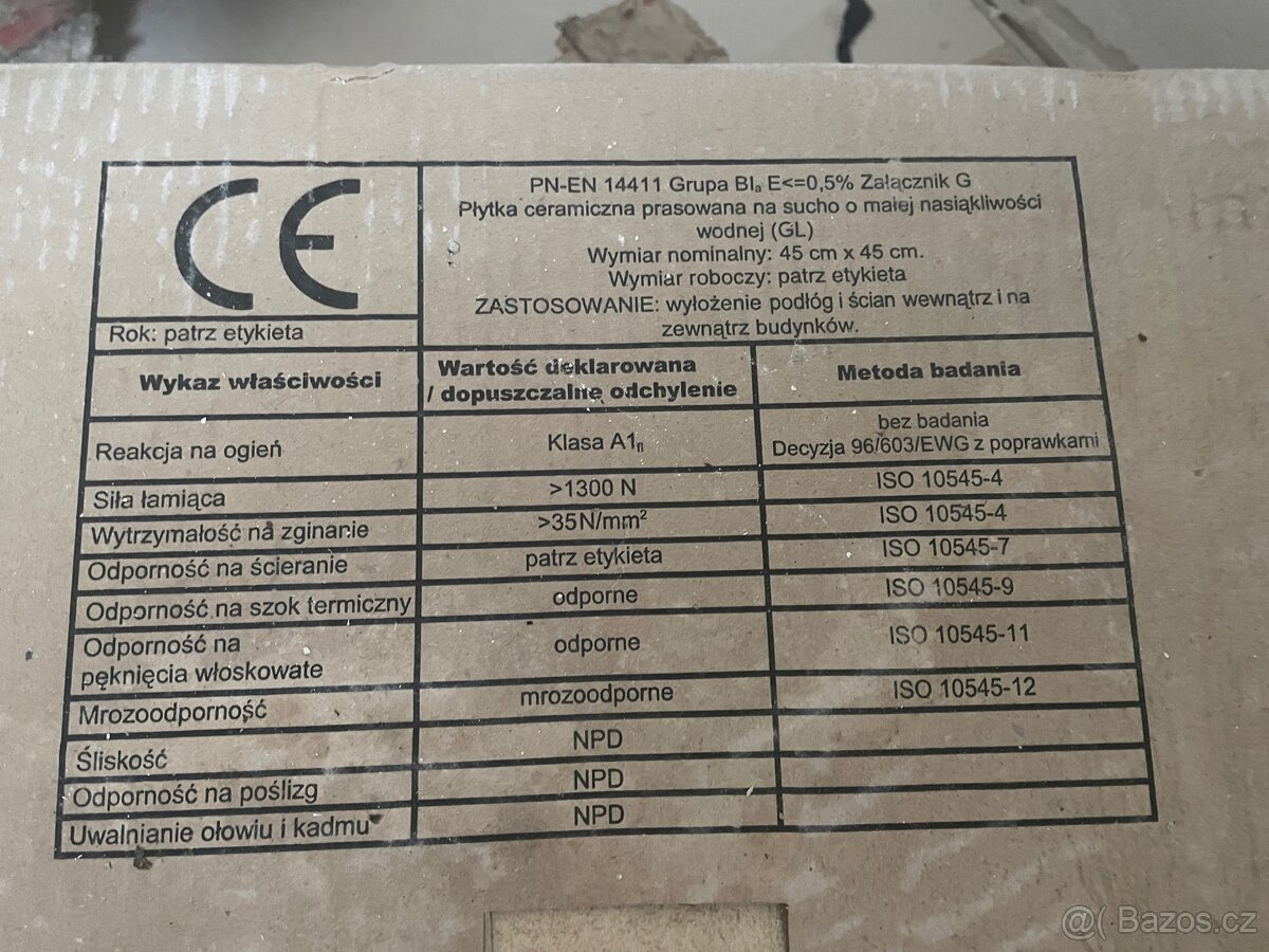 Dlažba/Obklady 45x45cm - 3