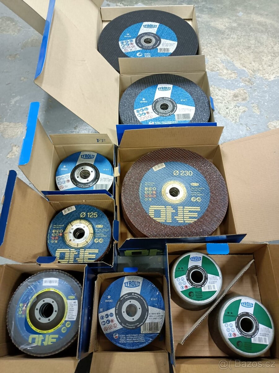 Řezné, brusné a lamelové kotouče TYROLIT 110 - 400 mm - 3