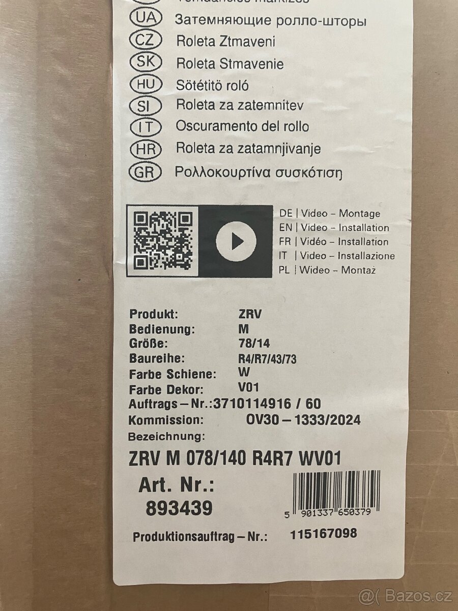 Roleta roto ZRV M 078/140 R4R7 WV01 - 3