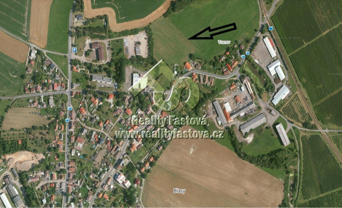 Břasy u Rokycan – prodej stavebního pozemku. - 3