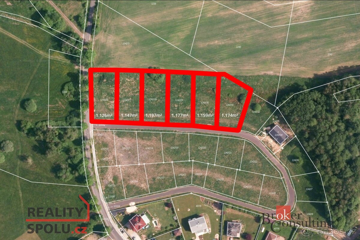 Prodej, pozemky/bydlení, 1177 m2, Andělská Hora , Karlovy Va - 3