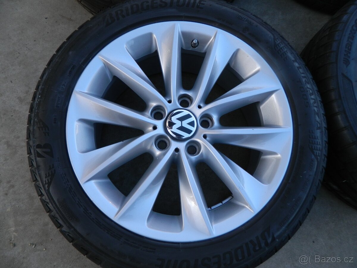 alu kola 5x120+letní pneu r18,Transporter t5/T6 - 3