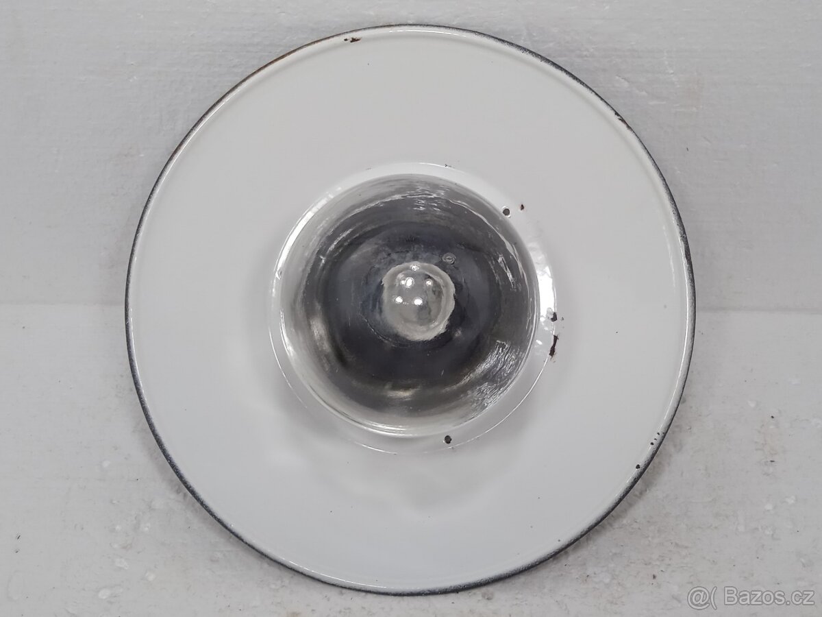 Smaltované nástěnné / stropní retro světlo - Industrial - 3