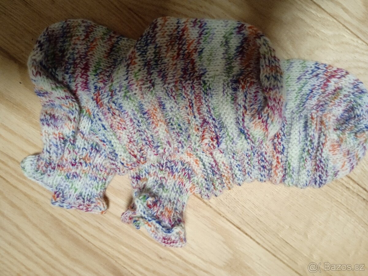 Pletené ponožky 38-40 - 3