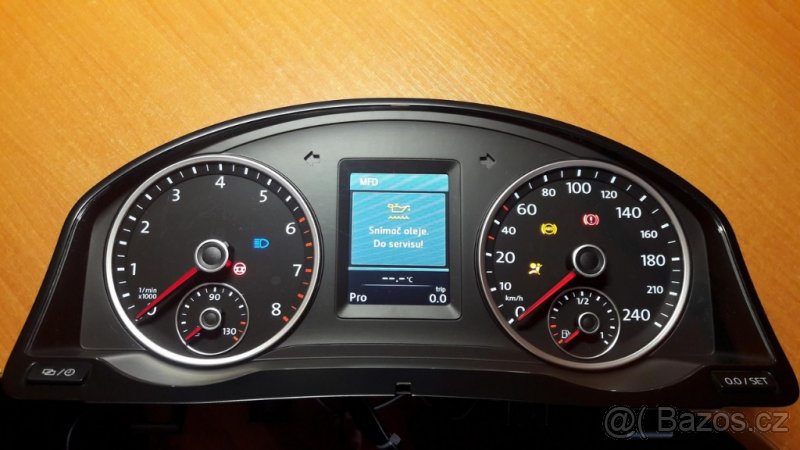 PREMIUM barevné budíky Golf 5 / Tiguan / Jetta / Scirocco - 3