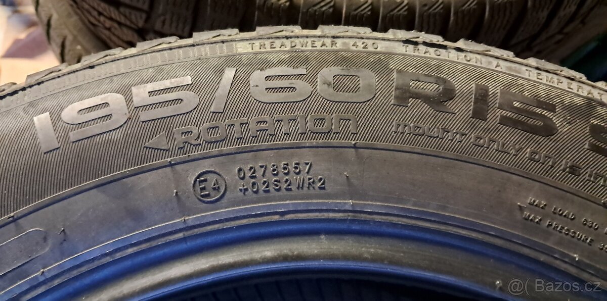 Nokian 195/60/15 XL - 3