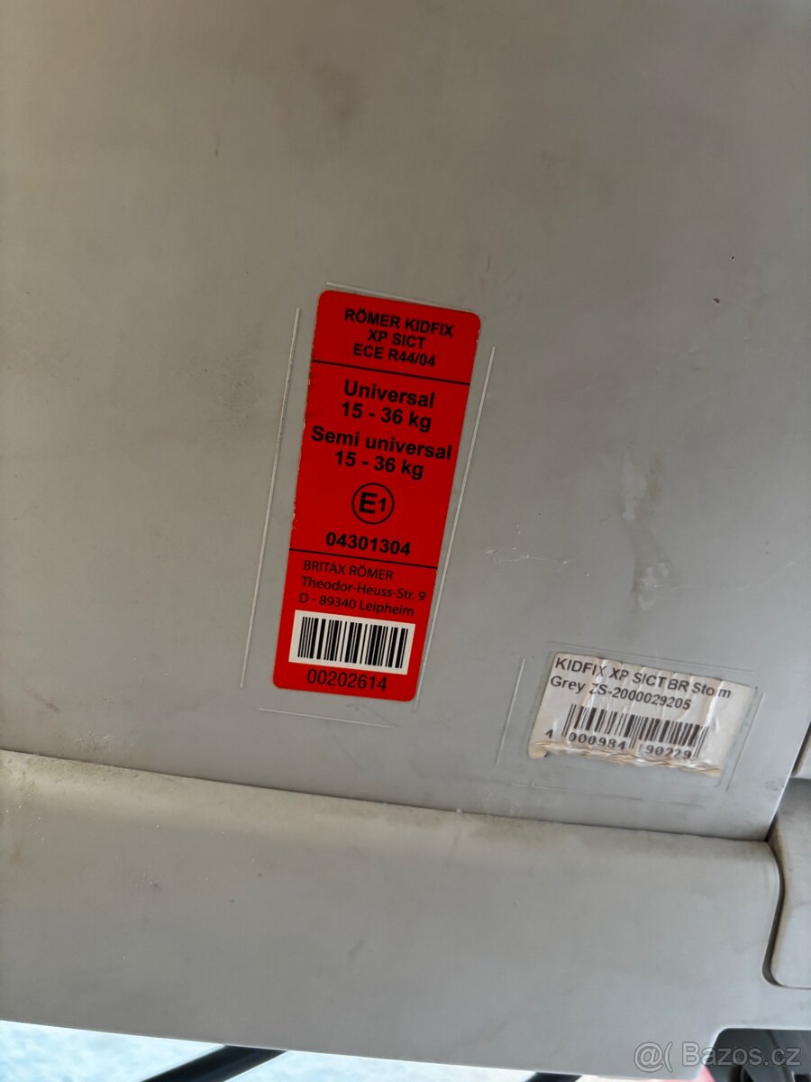 Autosedačka Romer Kidfix - 3