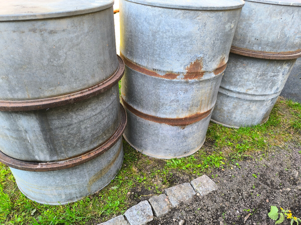 Plechové sudy - 3