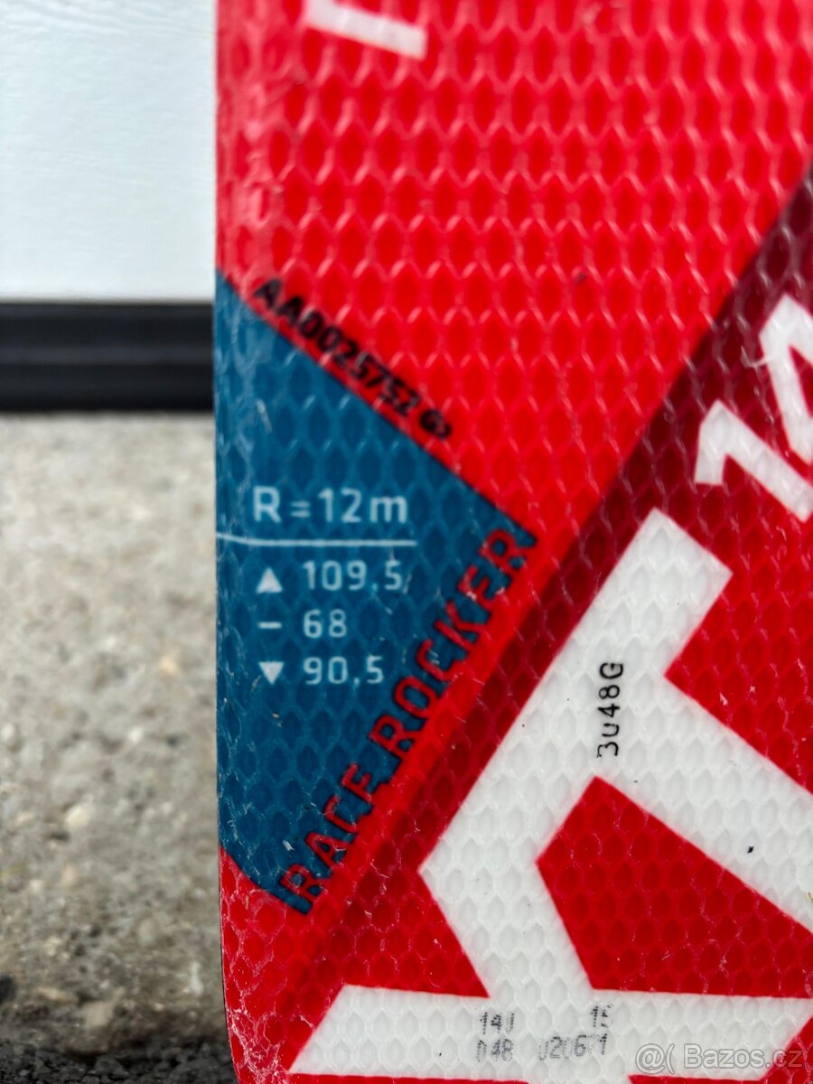 Prodám junior Atomic XT Redster 140 cm lyže - 3