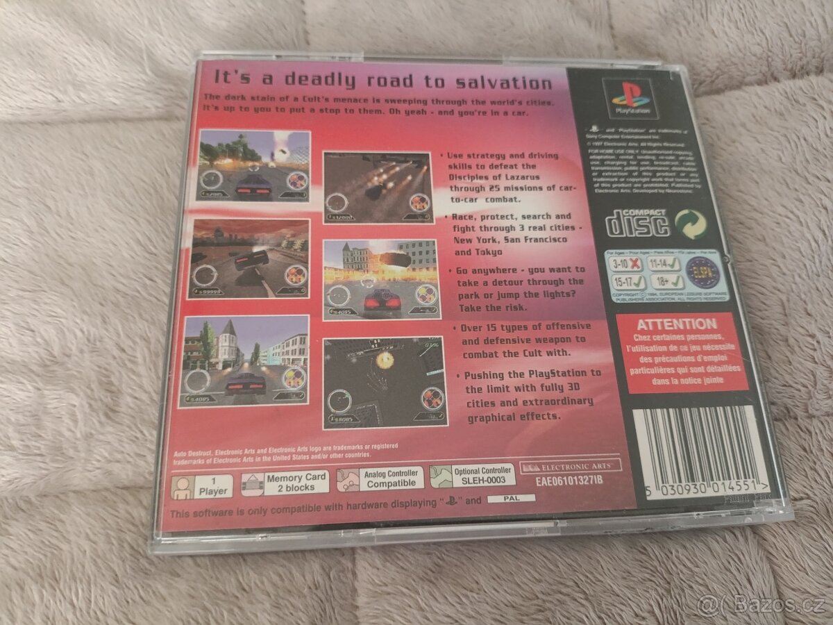 Auto Destruct - Playstation 1 - 3