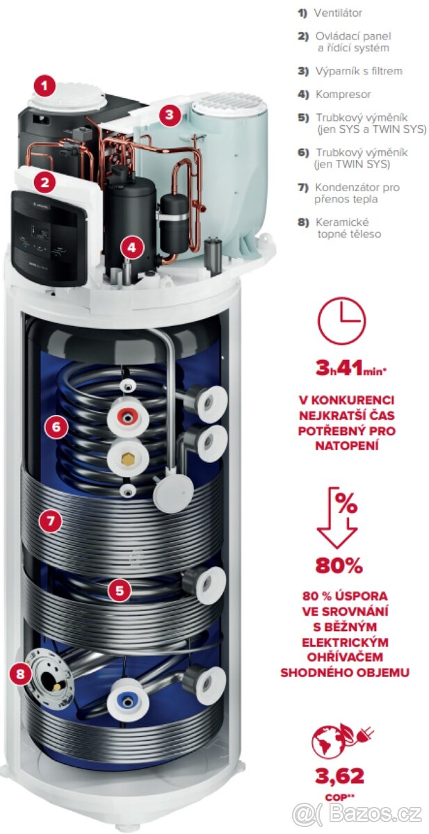 ARISTON NUOS PLUS WIFI 200 nový- záruka - 3