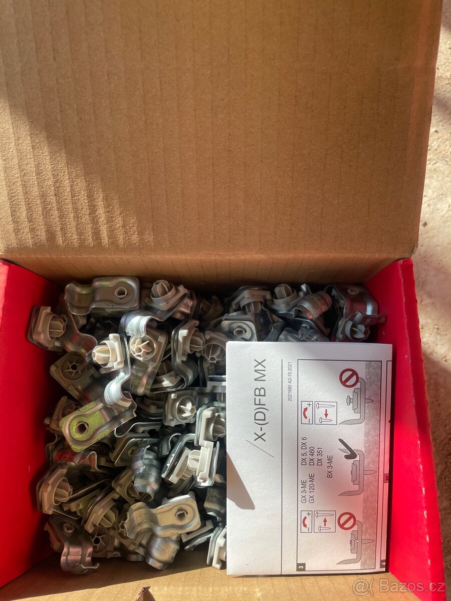 Hilti příchytky na kabely - 3