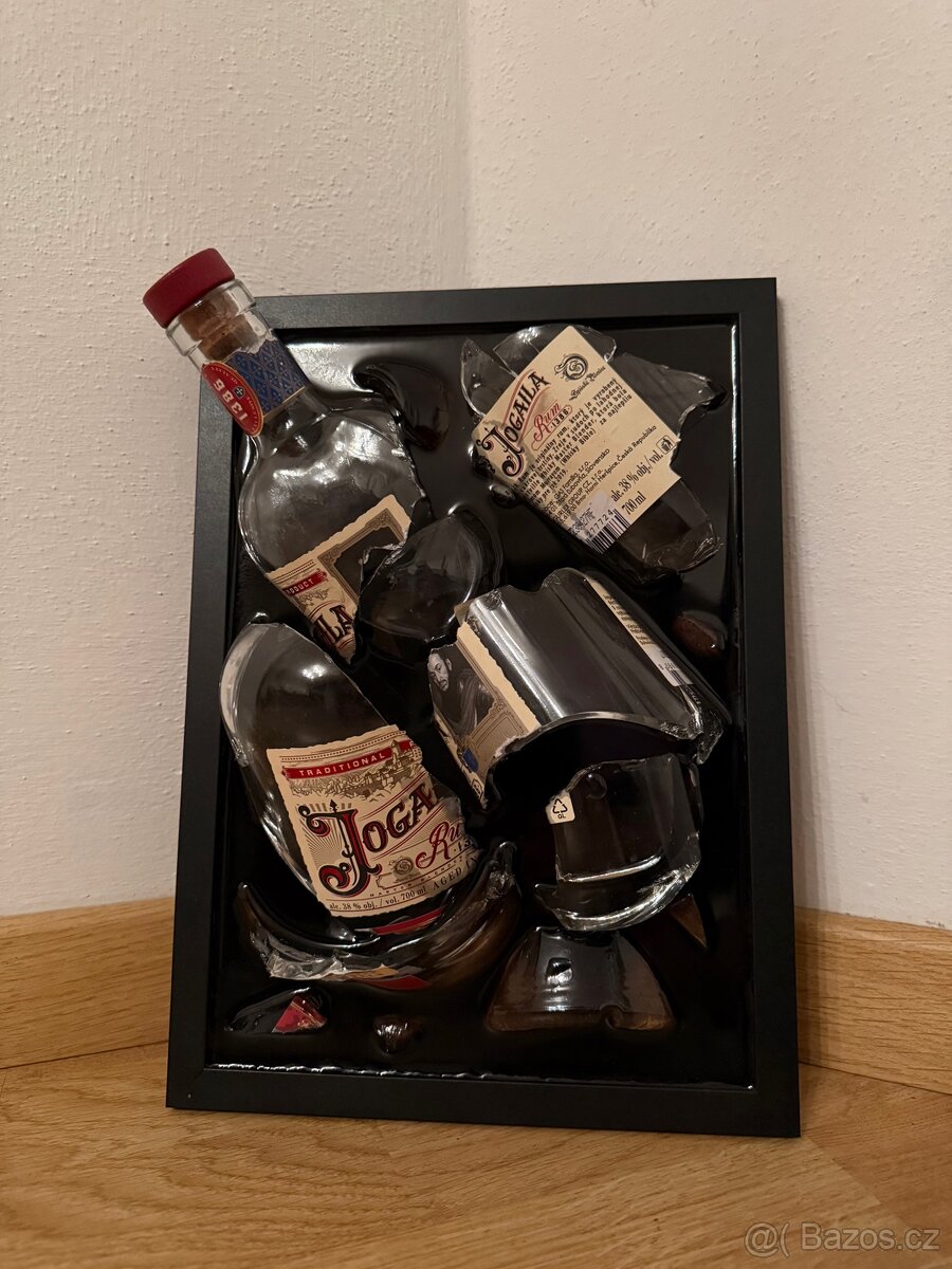 Obrazy rozbitých flašek - 3