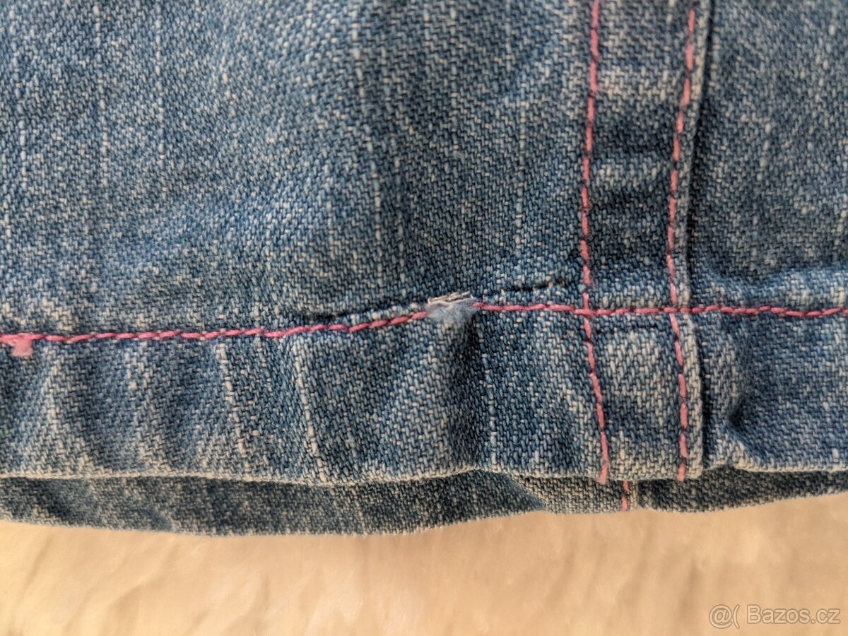 Laclová džínová sukně vel. 86 - 3