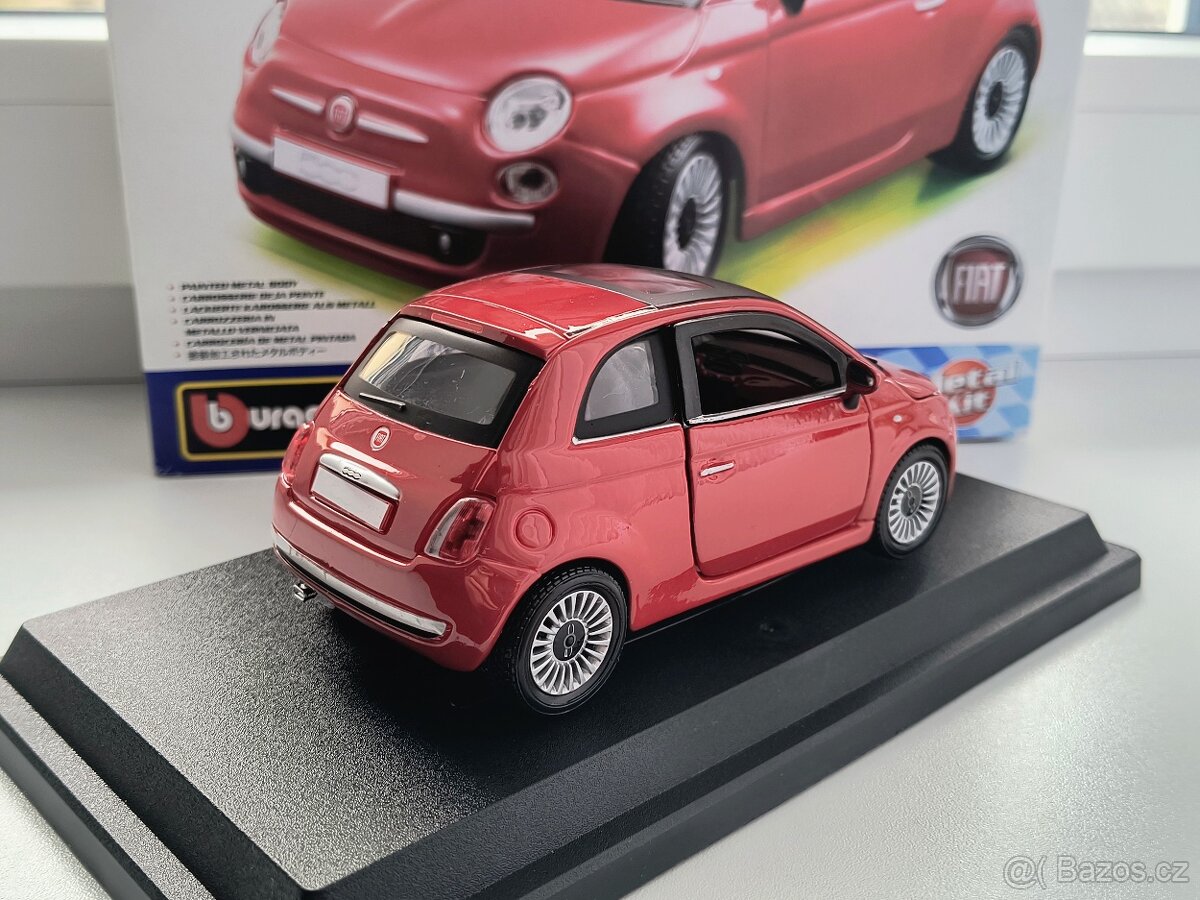 Model Fiat 500, Bburago 1:24 - 3