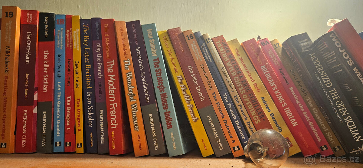Rozsáhlá sbírka šachových knížek - 3