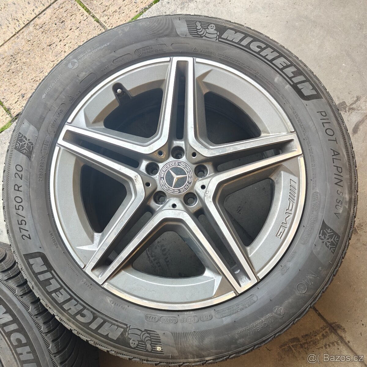 Zimní hliníková sada Mercedes GLE 275/50R20 113 W AMG - 3