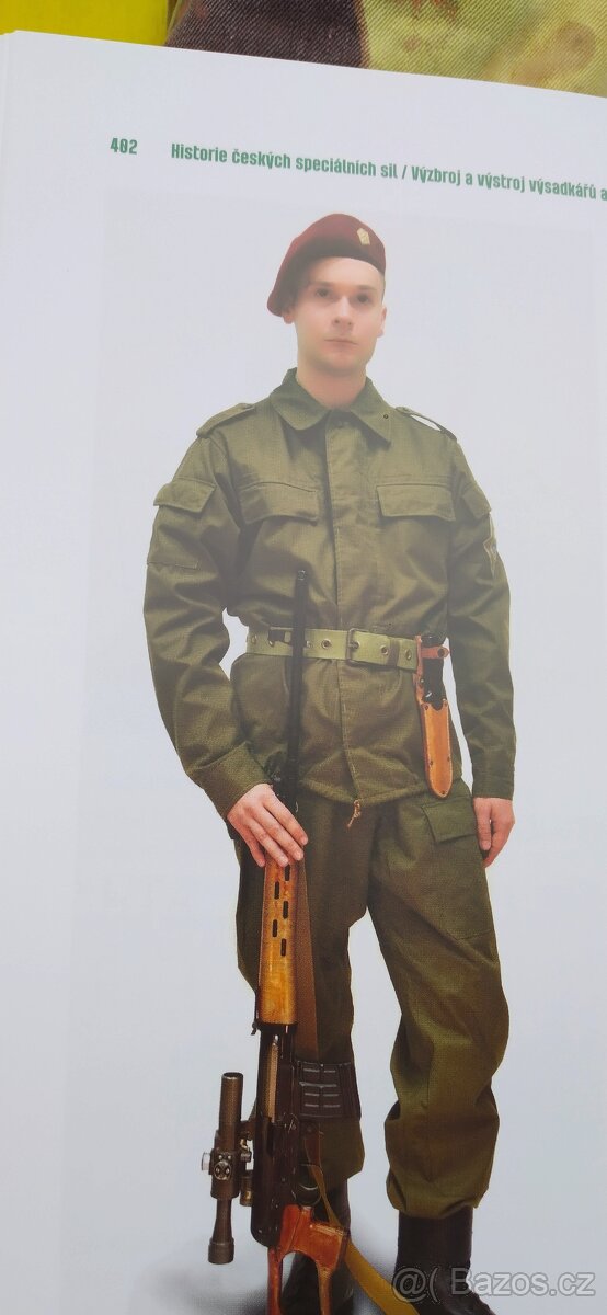 Výsadkář ČSLA výbava výstroj do roku 2001 - 3
