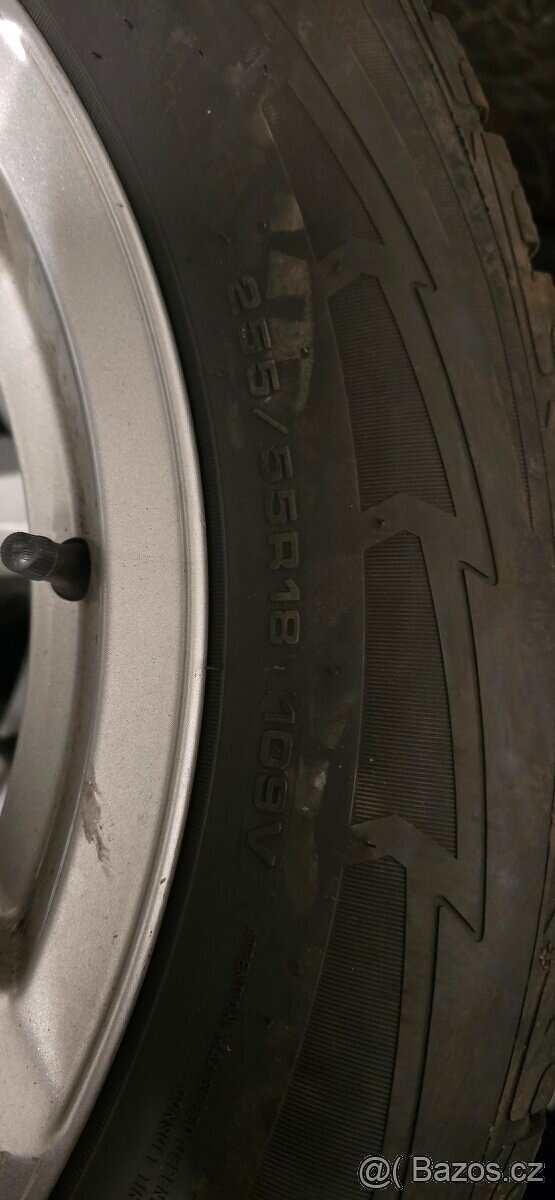 Alu kola Touareg 7P 255/55/18 zimni - 3
