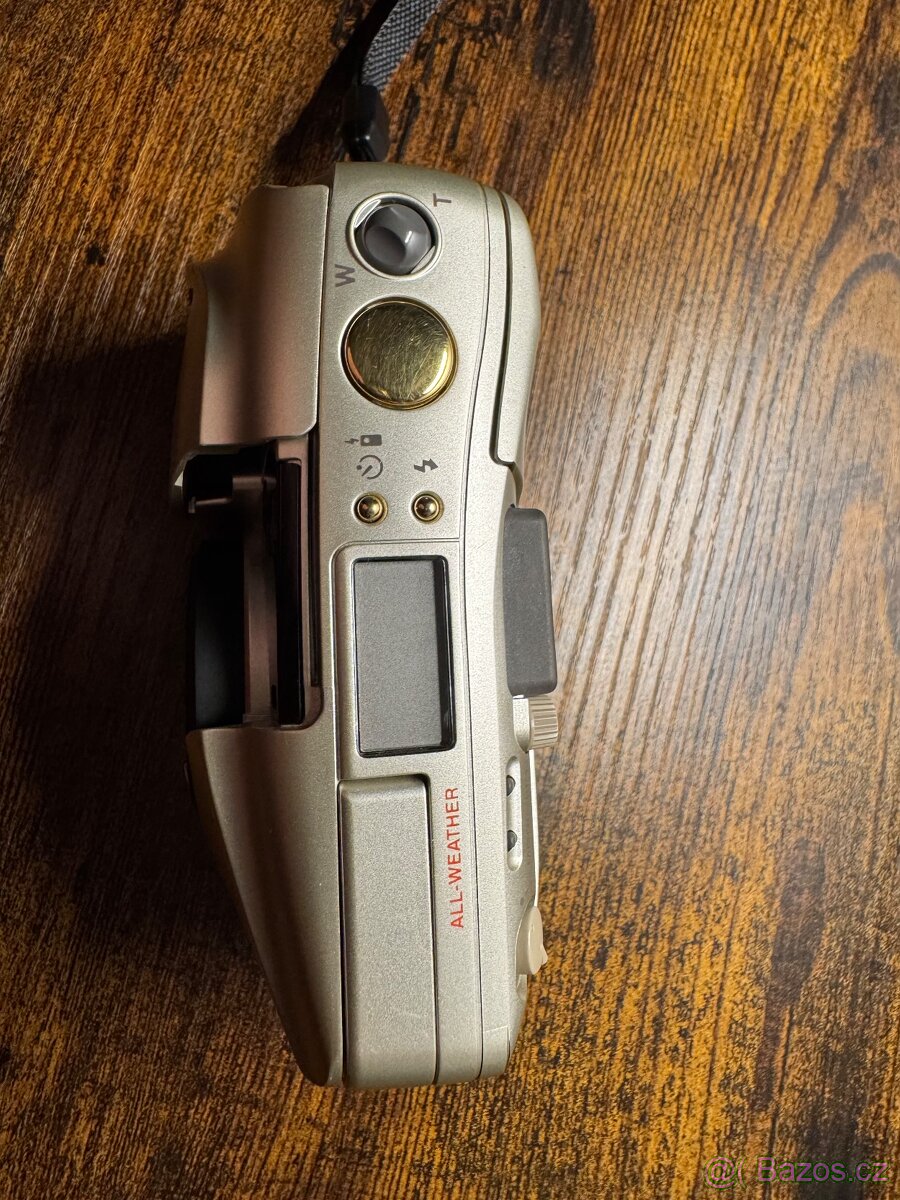 Olympus Stylus Zoom 115 Deluxe, All-Weather (Zlatý)+pouzdro - 3