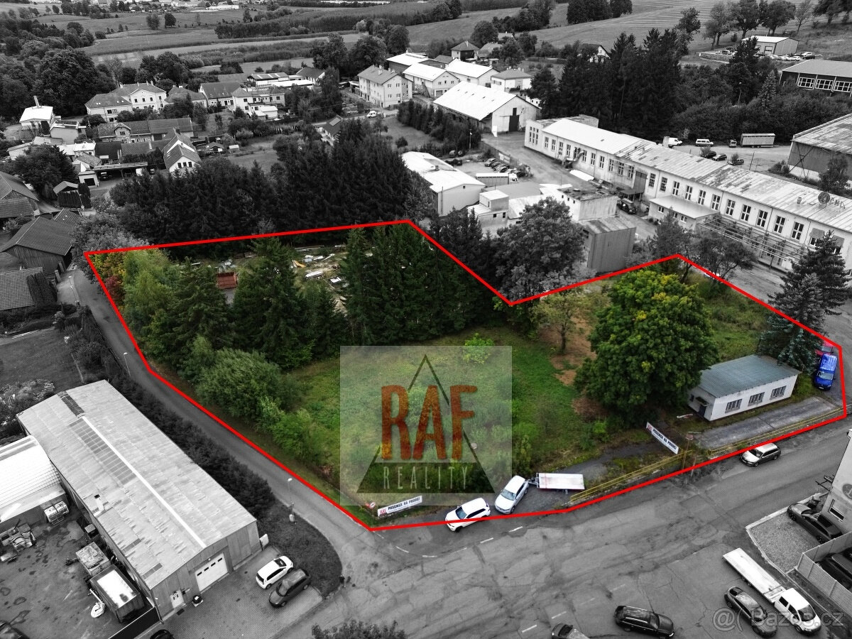 Prodej - komerční pozemek 5.069m2 - Bystřice n./P. - 3