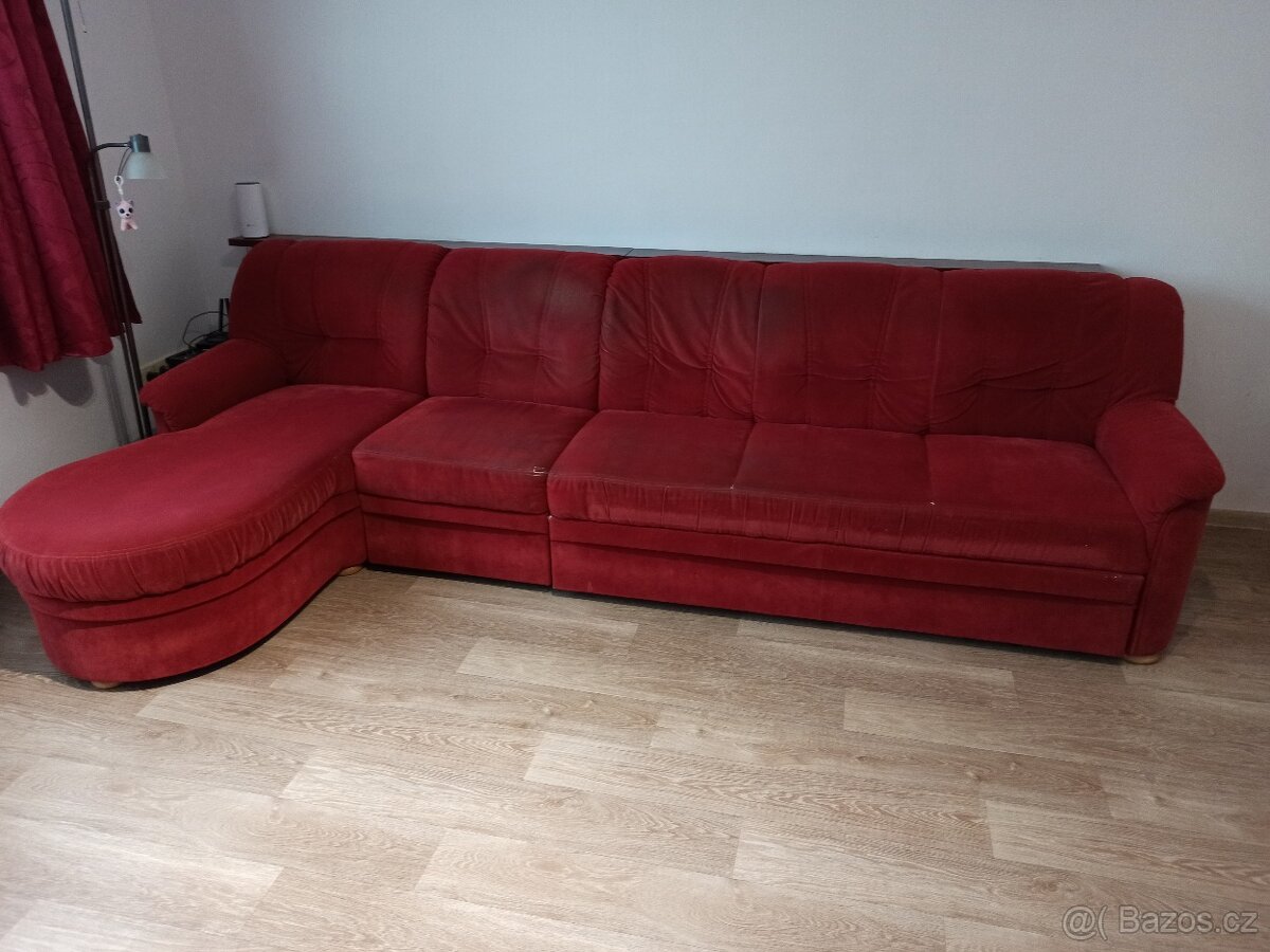 Rozkládací pohovka do L. - 3