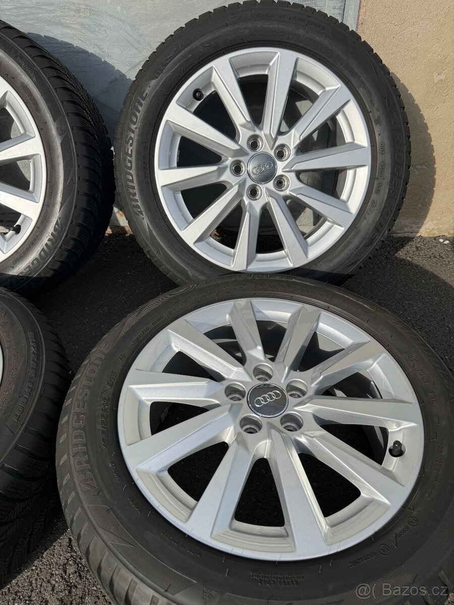 Originál Audi 5x100 R16 195/55/16 - 3