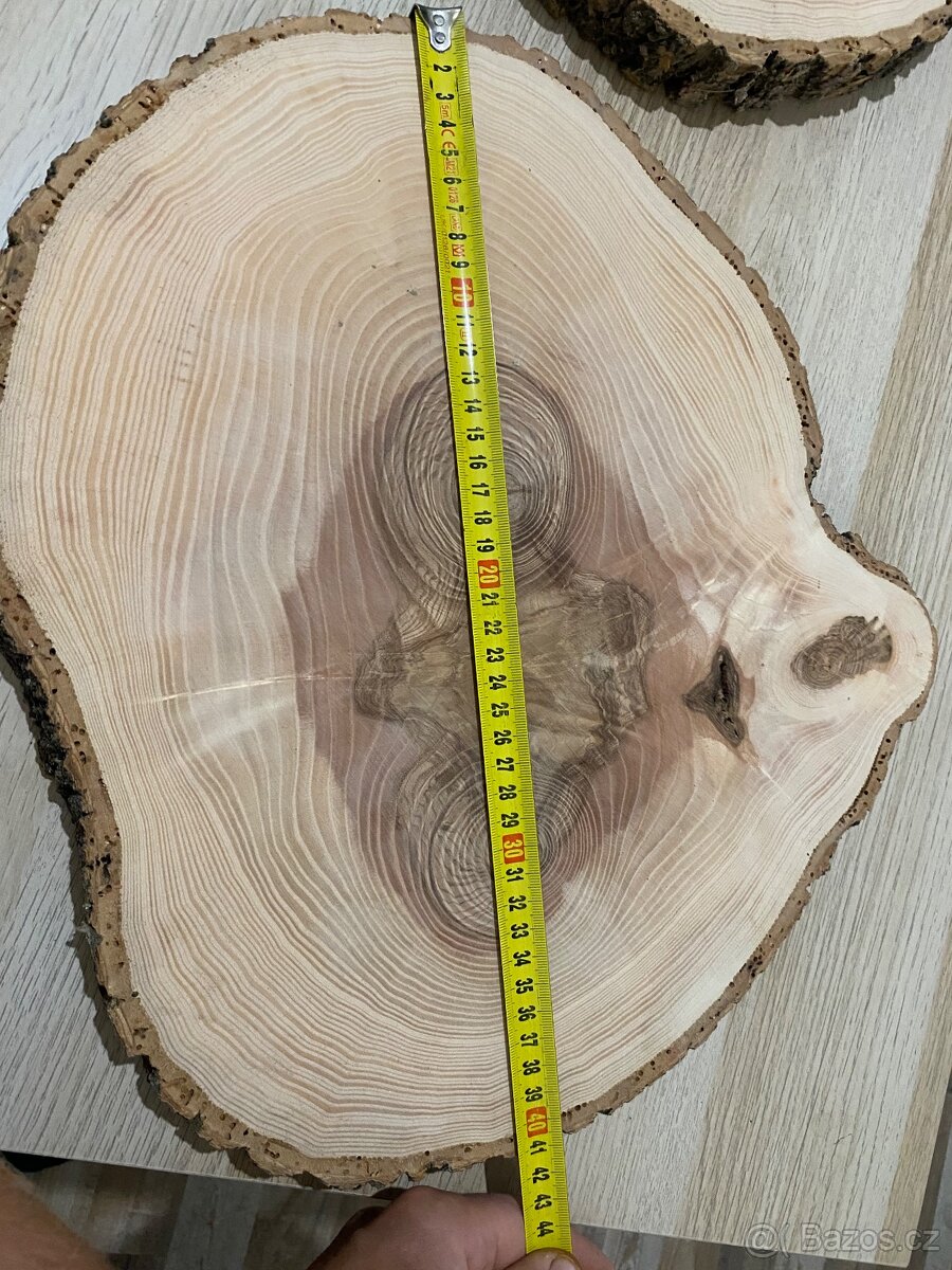 Jasanový tác, podložka, kolecko - 3