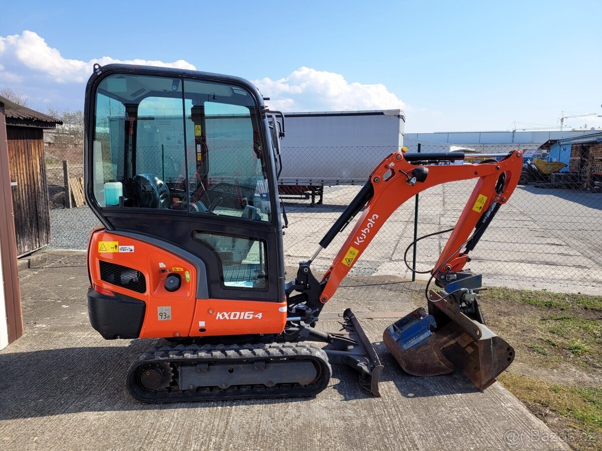 minibagr Kubota KX 016-4 - 3