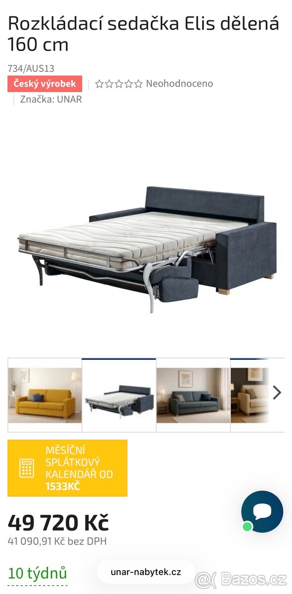 Rozkládací gauč - 3