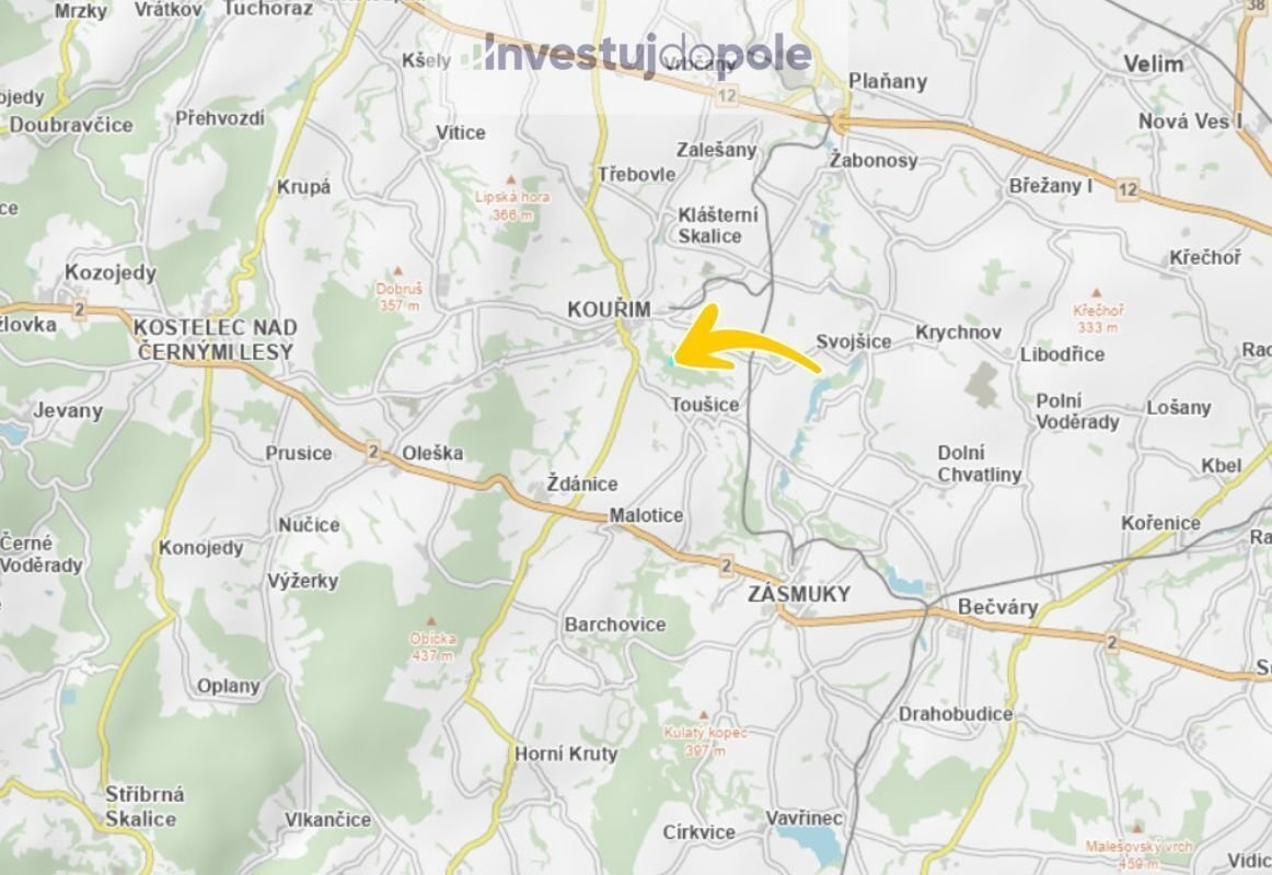 Prodej podílu 3/4 louky 5 950 m², Kouřim, ev.č. 2025-04-28-1 - 3