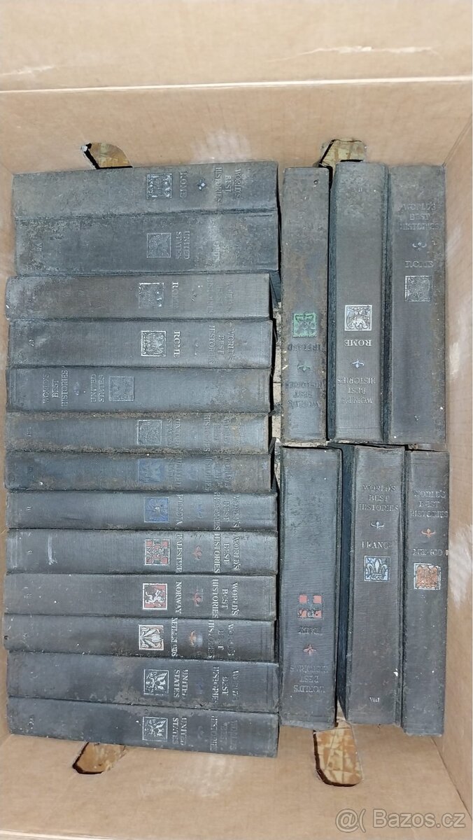 Sbírka knih ze světové historie v Angl. jazyce - 3