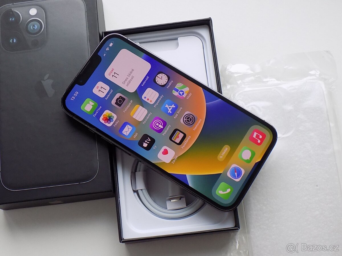 APPLE iPhone 13 PRO 128GB Graphite, ZARUKA, TOP - 3