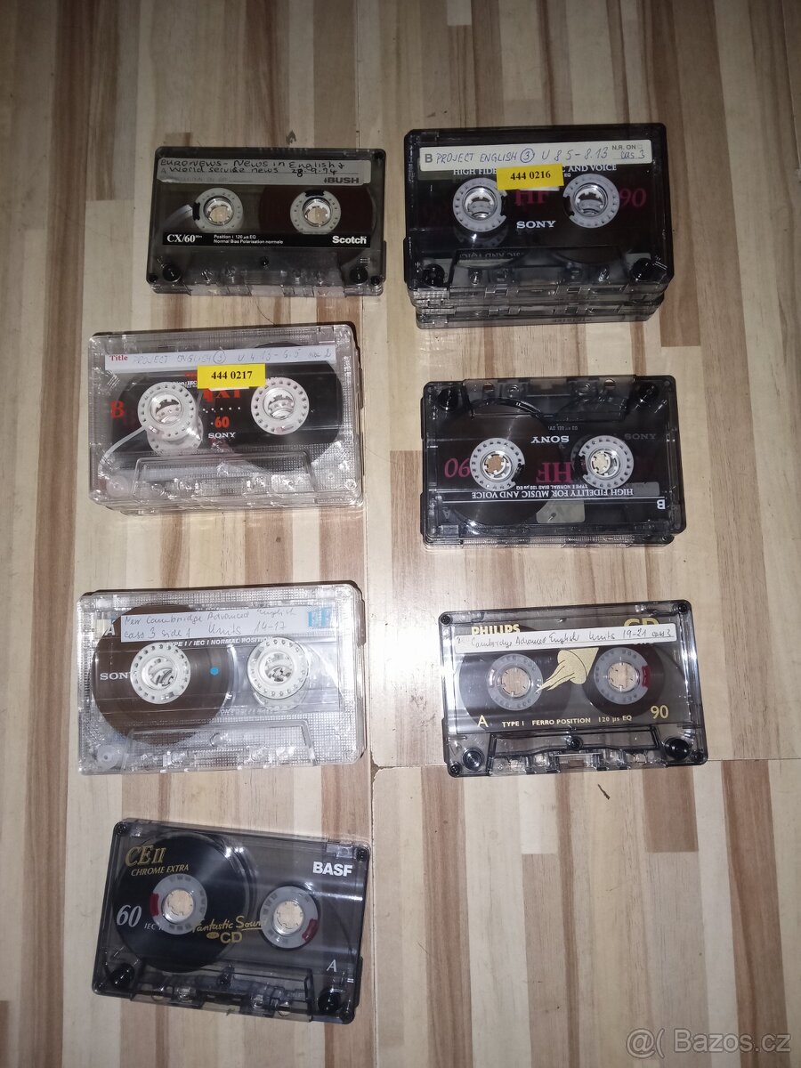 Audiokazety Fuji, Sony,basf - 3