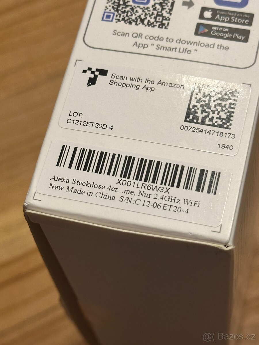 Nová chytrá zásuvka EIGHTREE ET20 4ks, PC 990,- - 3