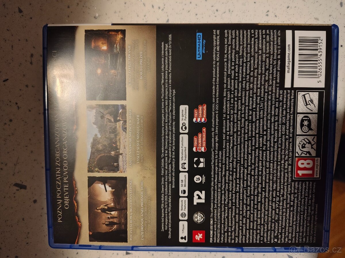 Mafia Old Country ps5, Mafia Domovina - 3