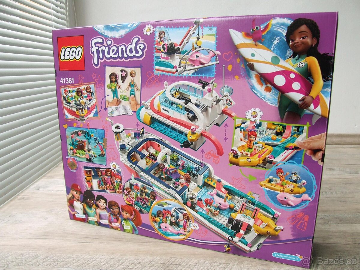 LEGO Friends 41381 - Záchranný člun (loď, jachta) - 3