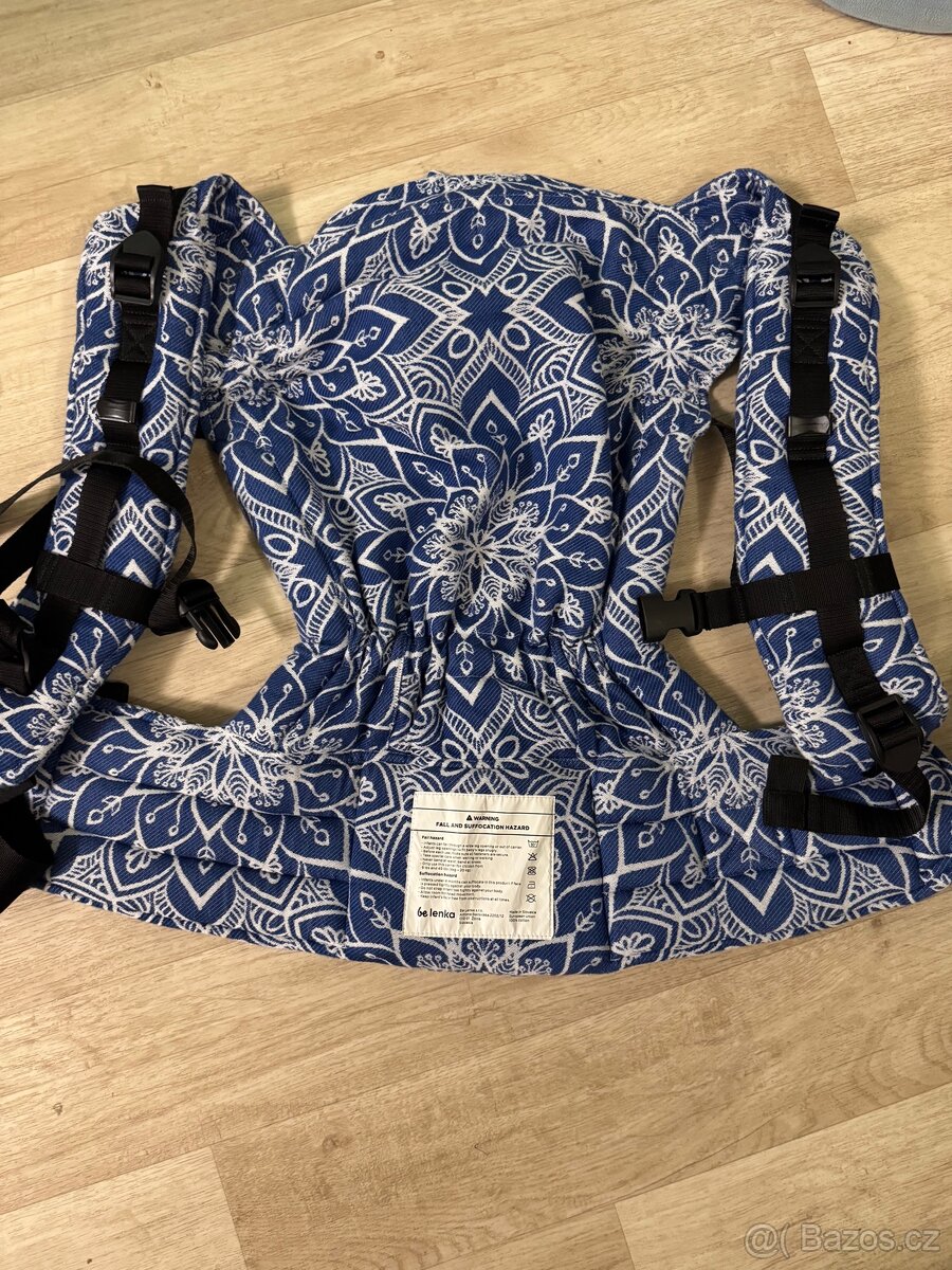 Ergonomické nosítko BeLenka 4ever Mandala-královská modrá - 3