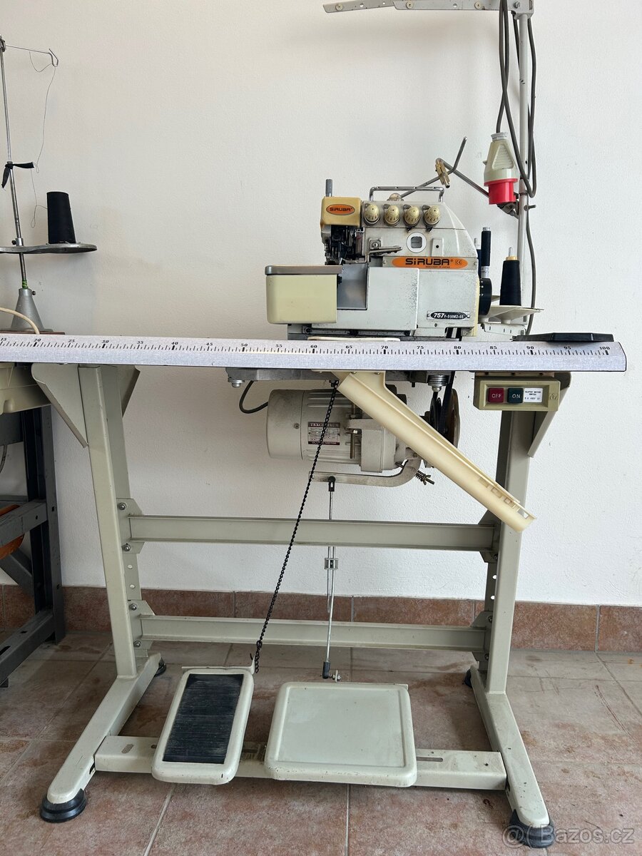 Overlock 5-ti nitný Siruba 575F-516M2-55 - 3