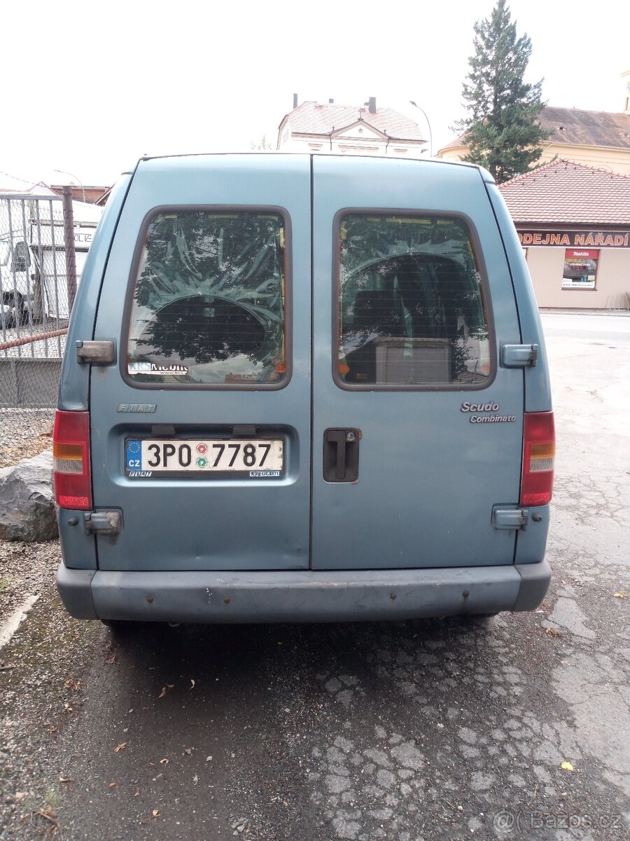 FIAT SCUDO 1.9TD R.V.1998,9MIST,299TKM,KLIMA. - 3