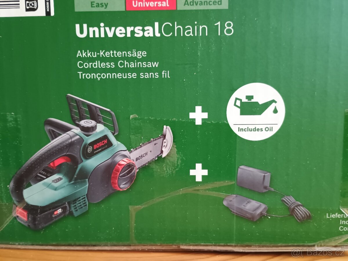 Nová Aku pila Bosch UniversalChain 18 - 3