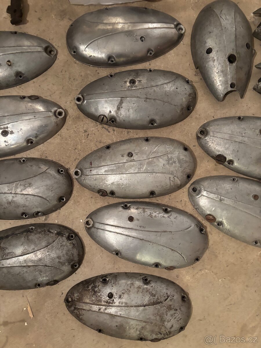 Víko spojky Jawa 555, 05, 20, 21 - 3