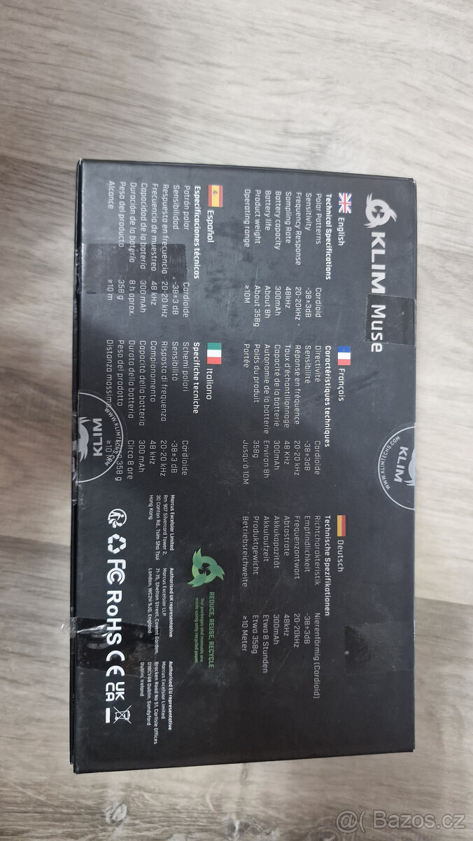 Bezdrátový herní mikrofon - RGB Super mikrofon - 3