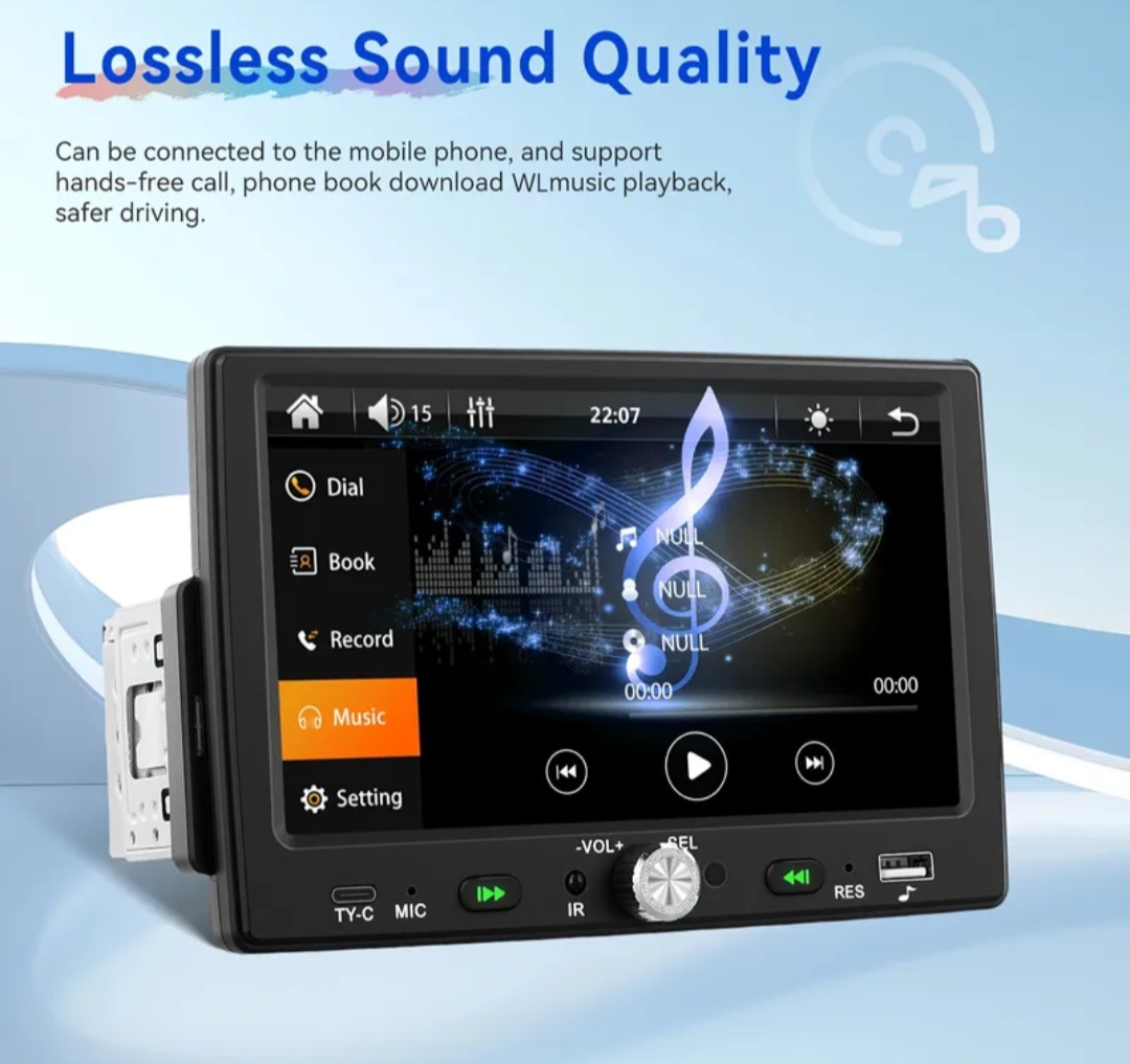 1din Android Auto / CarPlay radio - 3