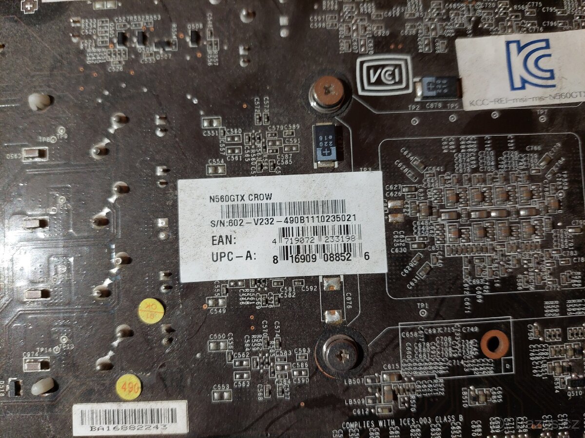 Grafická karta msi gts 550 - 3